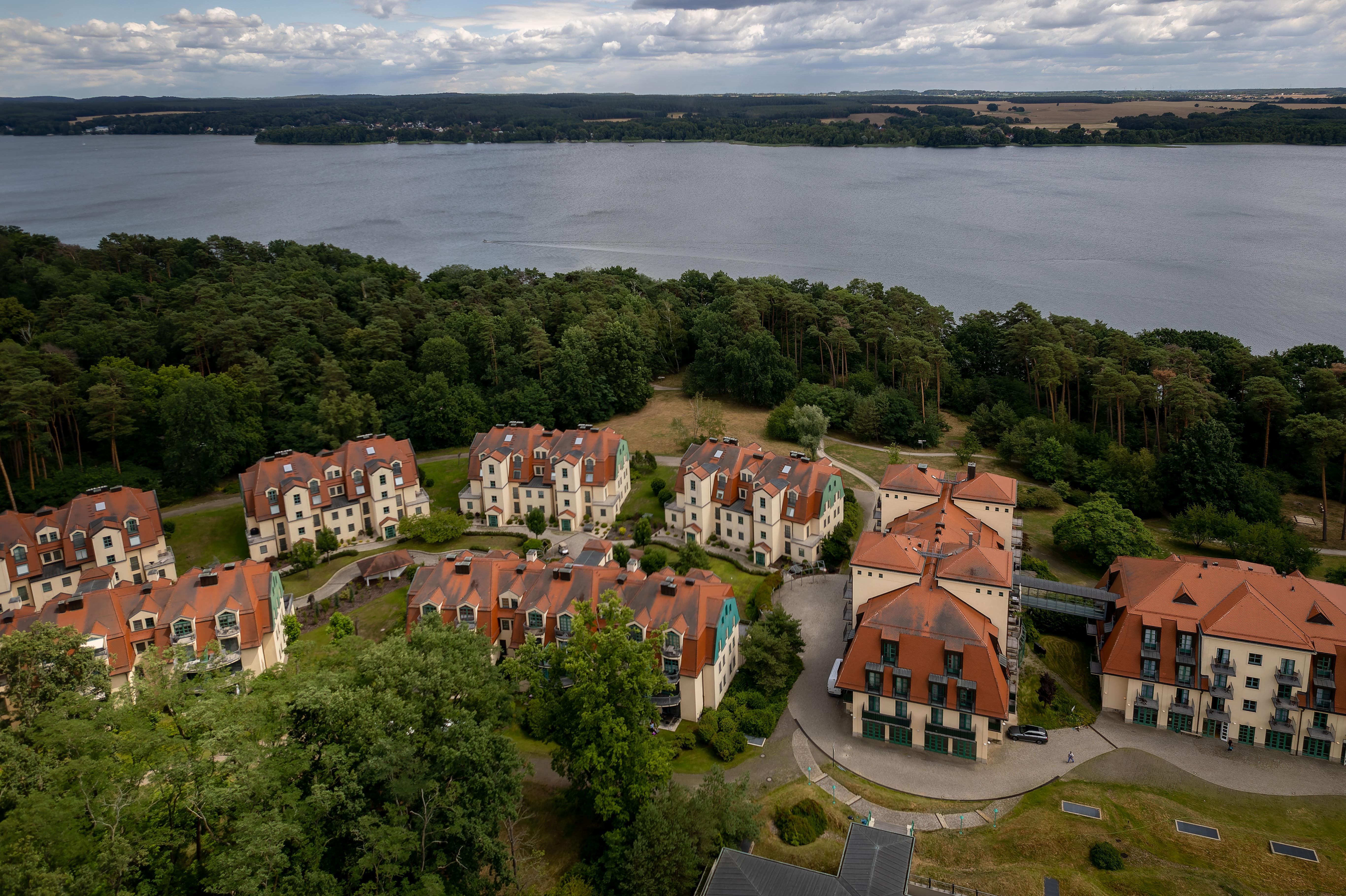 Precise Resort 바트 자로 외부 사진 Aerial view of the town